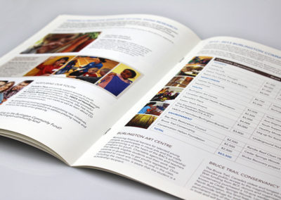Burlington Community Foundation Report Spread